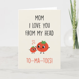 Die lustige Muttertagskarte von Kindern Dankeskarte