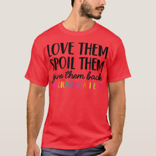 Die lustige Oma Life Liebe, die sie ihnen verdirbt T-Shirt