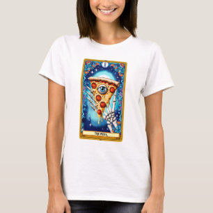 Die lustige Pizza-Tarotkarte T-Shirt
