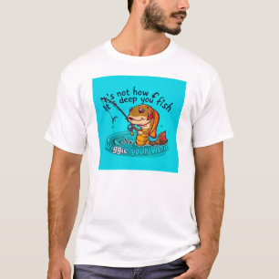 Die lustige Seite des Angelns T-Shirt