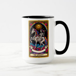 Die lustige Tarot-Karte/die Unverfrorenheit Tasse