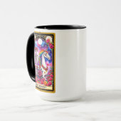 Die lustige Tarot-Karte/die Unverfrorenheit Tasse (Vorderseite Links)