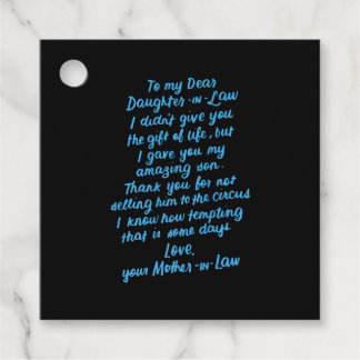 Die lustige Tochter im Jura zu meiner lieben Tocht Geschenkanhänger