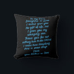 Die lustige Tochter im Jura zu meiner lieben Tocht Kissen<br><div class="desc">Die lustige Tochter im Jura zu meiner lieben Tochter im Jura</div>