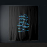 Die lustige Tochter im Jura zu meiner lieben Tocht Wandteppich<br><div class="desc">Die lustige Tochter im Jura zu meiner lieben Tochter im Jura</div>