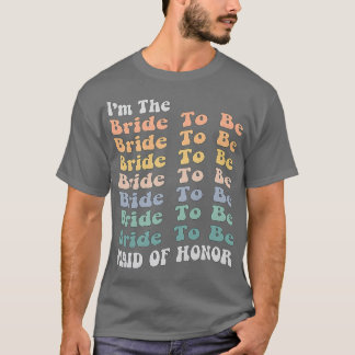 Die lustige Trauzeugin, die Ba passt T-Shirt