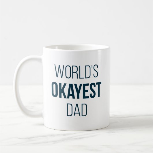 Die lustige Vatertags-Tasse Kaffeetasse (Links)