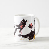 Die lustige Welt der Katzen Kaffeetasse (VorderseiteRechts)
