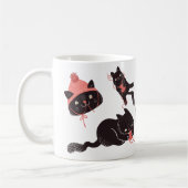 Die lustige Welt der Katzen Kaffeetasse (Links)