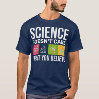 Die lustige Wissenschaft kümmert sich nicht darum, T-Shirt