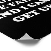 Die lustigen Alten sehen nach oben - Hilfe, ich bi Poster (Ecke)