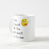 Die lustigen, jüngeren Kinderregeln gelten nicht f Kaffeetasse (Vorderseite Links)