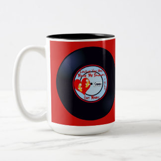 Die lustigen Lied-Titel, die Sie lieben, hat mich Zweifarbige Tasse