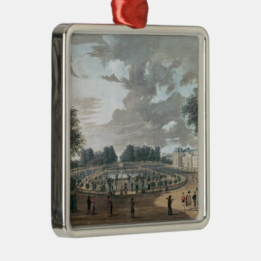 Die Luxemburg-Gärten Silbernes Ornament (Rechts)