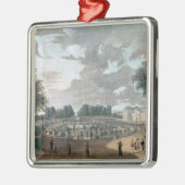 Die Luxemburg-Gärten Silbernes Ornament (Links)
