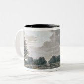 Die Luxemburg-Gärten Zweifarbige Tasse (Vorderseite Links)