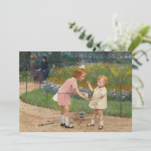 Die Luxemburger Gärten | Victor Gabriel Gilbert (Stehend Vorderseite)