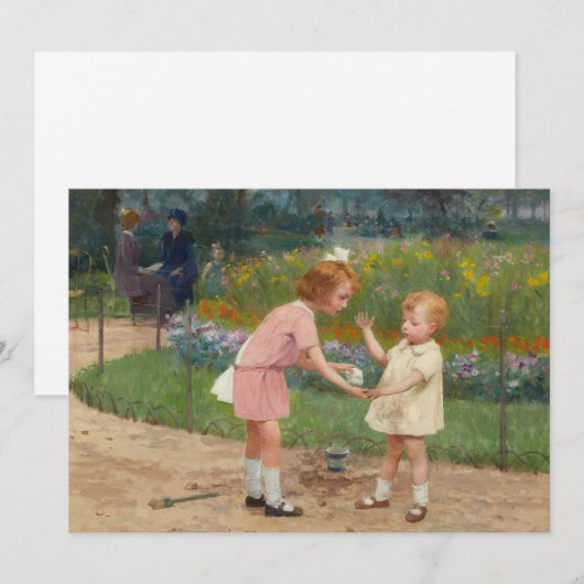 Die Luxemburger Gärten | Victor Gabriel Gilbert (Vorne/Hinten)