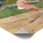 Die Luxemburger Gärten | Victor Gabriel Gilbert Poster (Ecke)