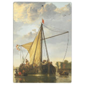 Die Maas bei Dordrecht Aelbert Cuyp Klemmbrett (Rückseite)