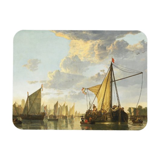 Die Maas bei Dordrecht Aelbert Cuyp Magnet (Horizontal)