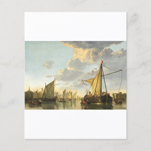 Die Maas in Dordrecht (Vorderseite)