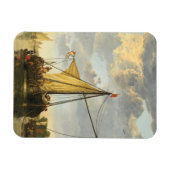Die Maas in Dordrecht Magnet (Horizontal)