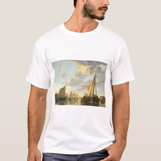 Die Maas in Dordrecht T-Shirt (Vorderseite)