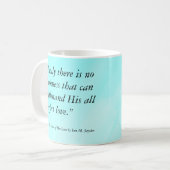 Die Macht seiner Liebe Tasse (Vorderseite Links)