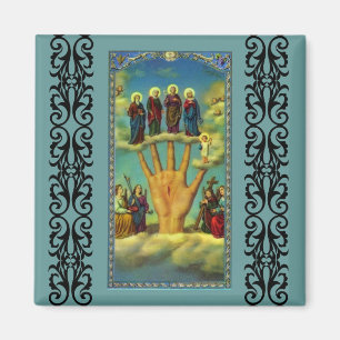 Die mächtige Hand (Mano Poderosa) Magnet