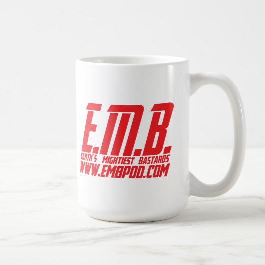 Die mächtigsten bastard der Erde/Tasse Kaffeetasse (Rechts)