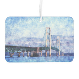 Die Mackinac-Brücke Autolufterfrischer