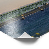 Die Mackinac-Brücke, die über die Straße von 3 Fotodruck (Ecke)