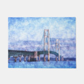 Die Mackinac-Brücke Fußmatte (Vorderseite)