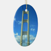 Die Mackinac-Brücke Keramikornament (Rechts)