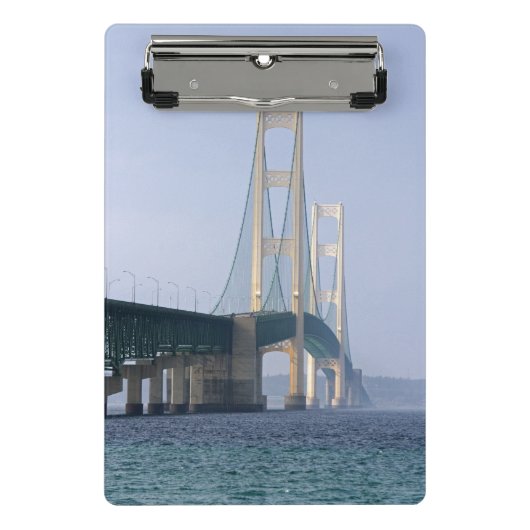 Die Mackinac-Brücke Mini Klemmbrett (Vorderseite)