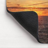 Die Mackinac-Brücke Mousepad (Ecke)