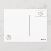 Die Mackinac-Brücke Postkarte (Rückseite)