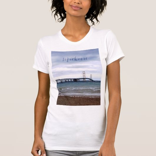 Die Mackinac-Brücke T-Shirt (Vorderseite)