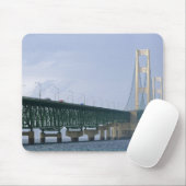 Die Mackinac-Brücke über die Straße 2 Mousepad (Mit Mouse)