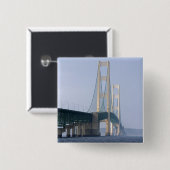 Die Mackinac-Brücke über die Straße von Button (Vorne & Hinten)