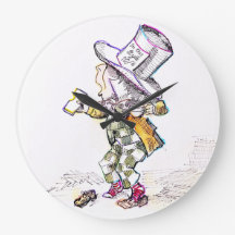 Die Mad Hatter Wall Clock