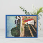 Die Mädchen auf der Brücke von Munch, Art (Stehend Vorderseite)