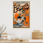 Die Mädchen aus Paris Vintage Poster (Küche)