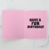 DIE MÄDCHEN DER 1980ER JUST WANNA HABEN EINE GROSS KARTE (Innenseite)