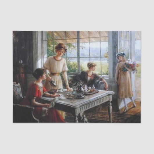 die Mädchen/die Frauen zusammen durch Albert Seidenpapier (Vorderseite)