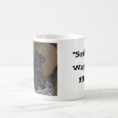 Die Mädchen, "die Sushi u. das Wasabi" FREI Kaffeetasse (Mittel)