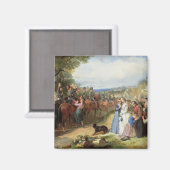 Die Mädchen, die wir hinter uns Links haben - die  Magnet (Vorderseite/Rückseite)