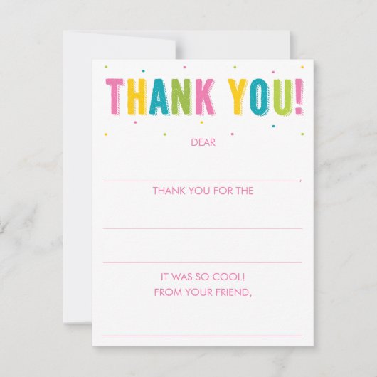 Die Mädchen füllen den blanken Regenbogen aus. Dan Mitteilungskarte (Vorderseite)