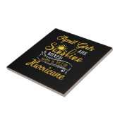 Die Mädchen im April sind mit Hurrikan vermischt S Fliese (Seite)